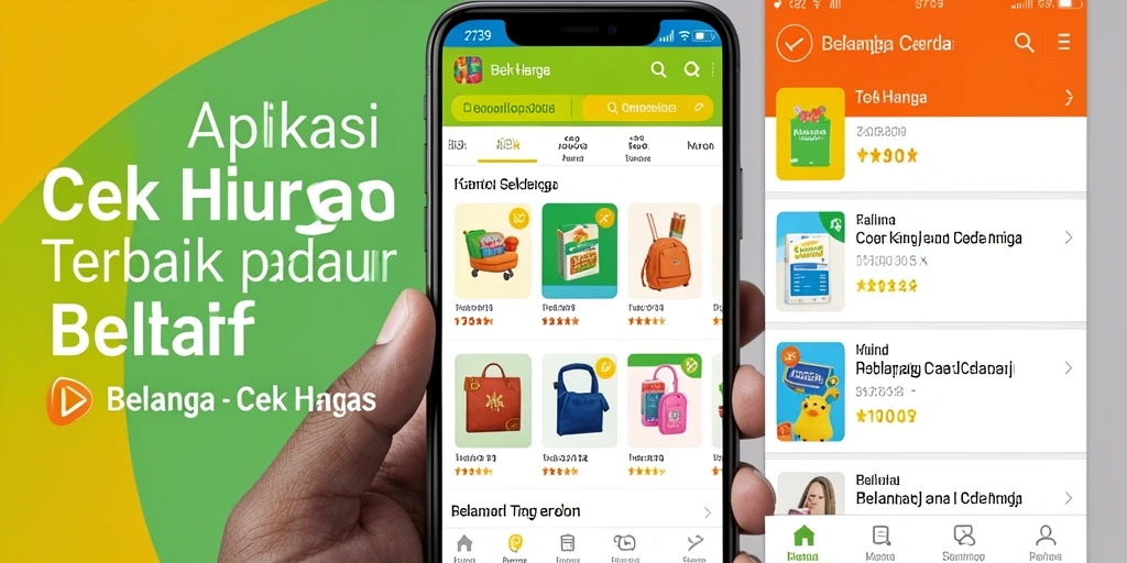 Antarmuka aplikasi 2739 menampilkan berbagai harga produk secara jelas.