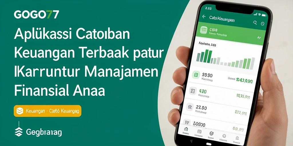 Antarmuka GOGO77 yang sederhana dan fungsional untuk Catatan Keuangan.