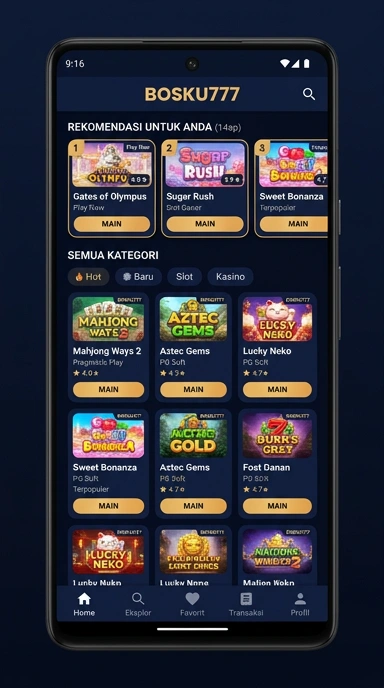 Aplikasi Populer & Kanal Uji di bosku777—Temukan Pilihan Terbaik!