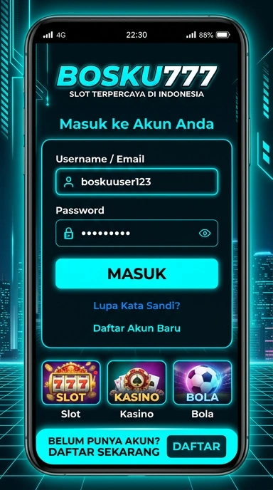 Masuk ke Akun Bosku777 dengan Mudah dan Cepat